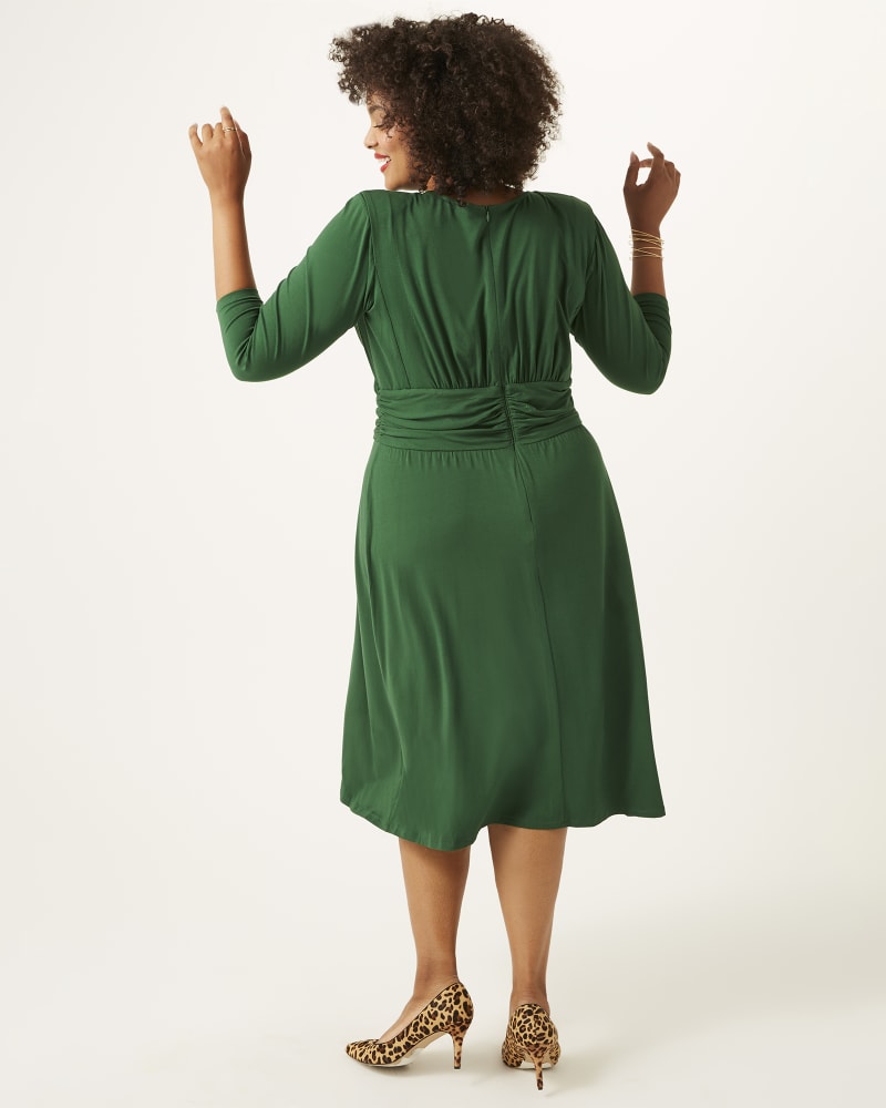 Plus size model with hourglass body shape wearing  by Adorned | Dia&Co | dia_product_style_image_id:163676